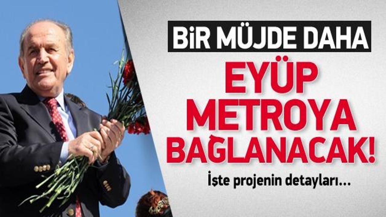 Eyüp finikülerle metroya bağlanacak