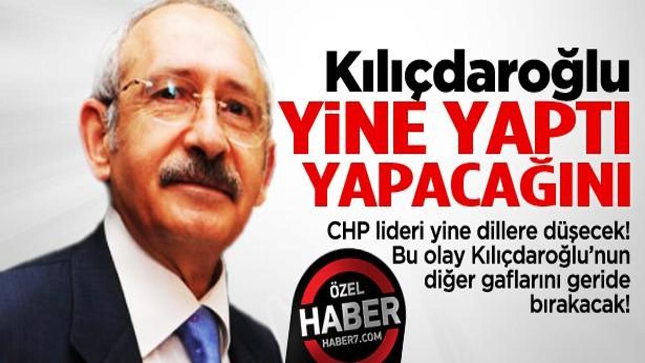 Eyvah! Kemal Kılıçdaroğlu bunu da yaptı!