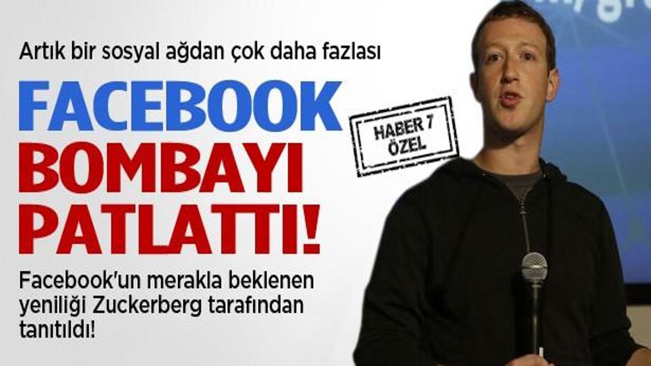 Facebook bombayı patlattı!