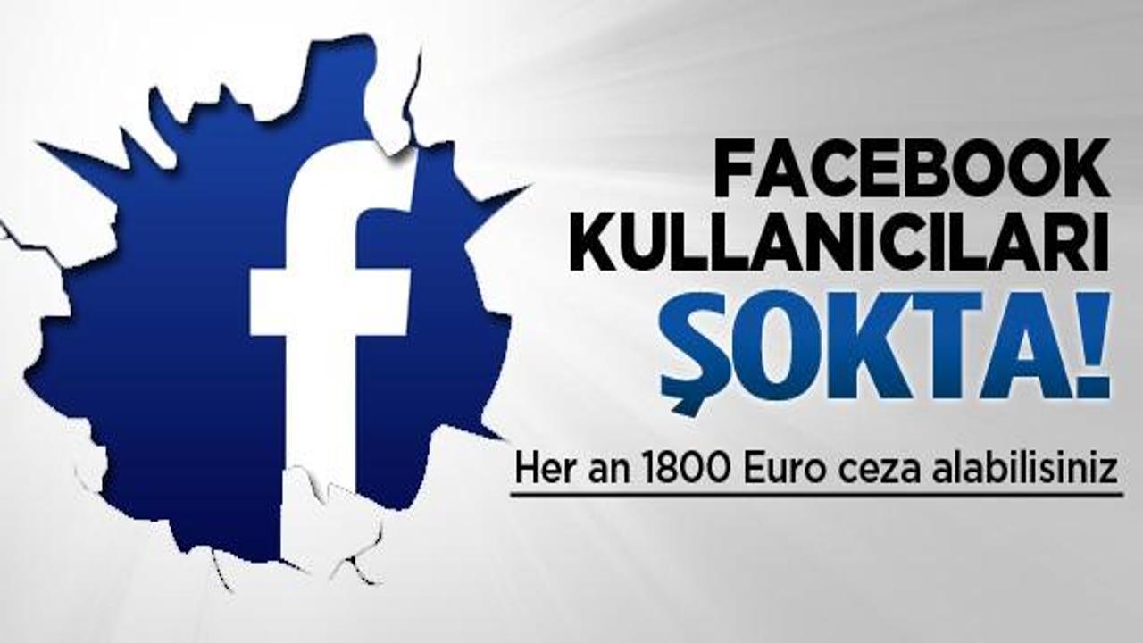 Facebook paylaşımına telif hakkı cezası