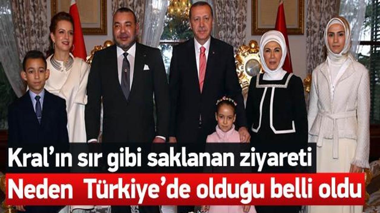 Fas Kralı'nın Türkiye ziyaretindeki sır çözüldü