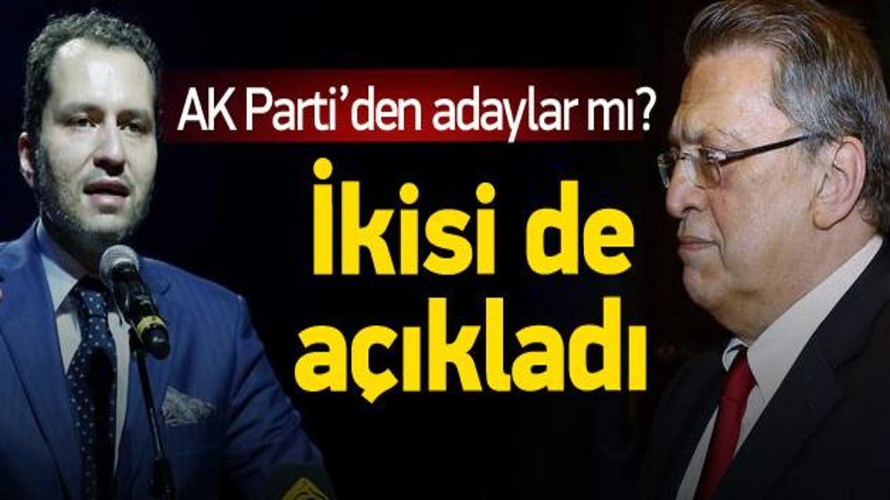 Erbakan ve Yılmaz, AK Parti'den aday mı?