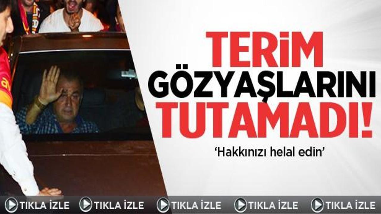 Fatih Terim gözyaşlarına boğuldu! - Haber 7 Galatasaray