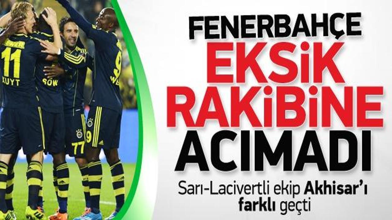 Fenerbahçe, Akhisar'a acımadı