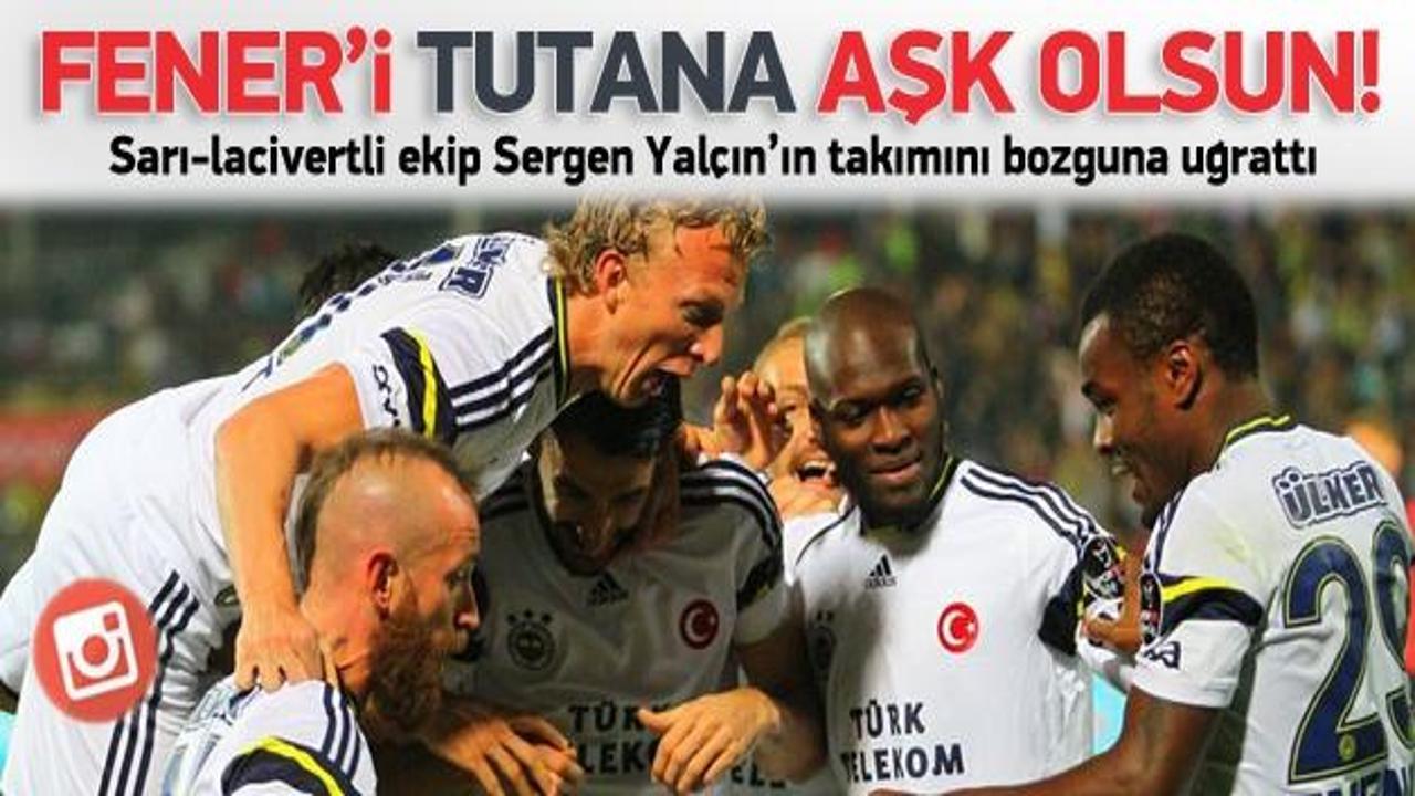 Fenerbahçe, Antep'i bozguna uğrattı