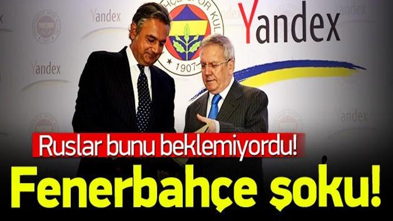 Fenerbahçe taraftarından Yandex'e büyük şok!
