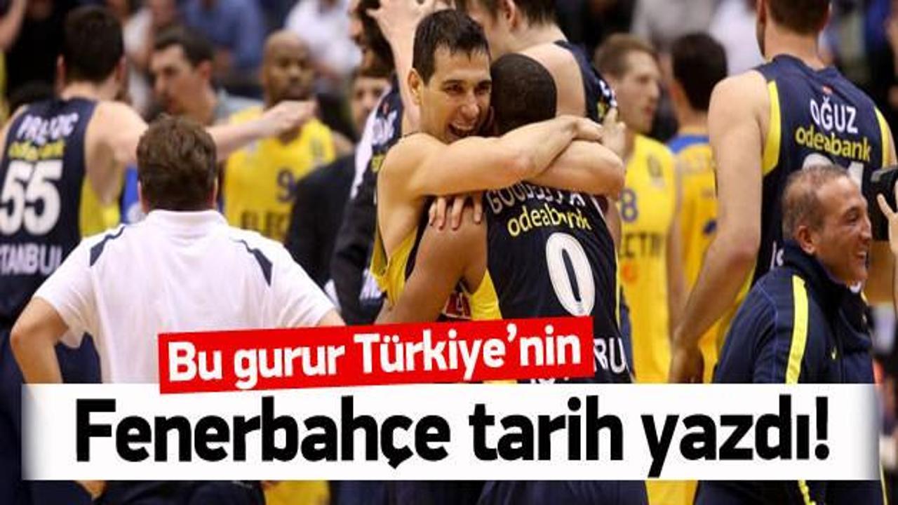 Fenerbahçe tarih yazdı!