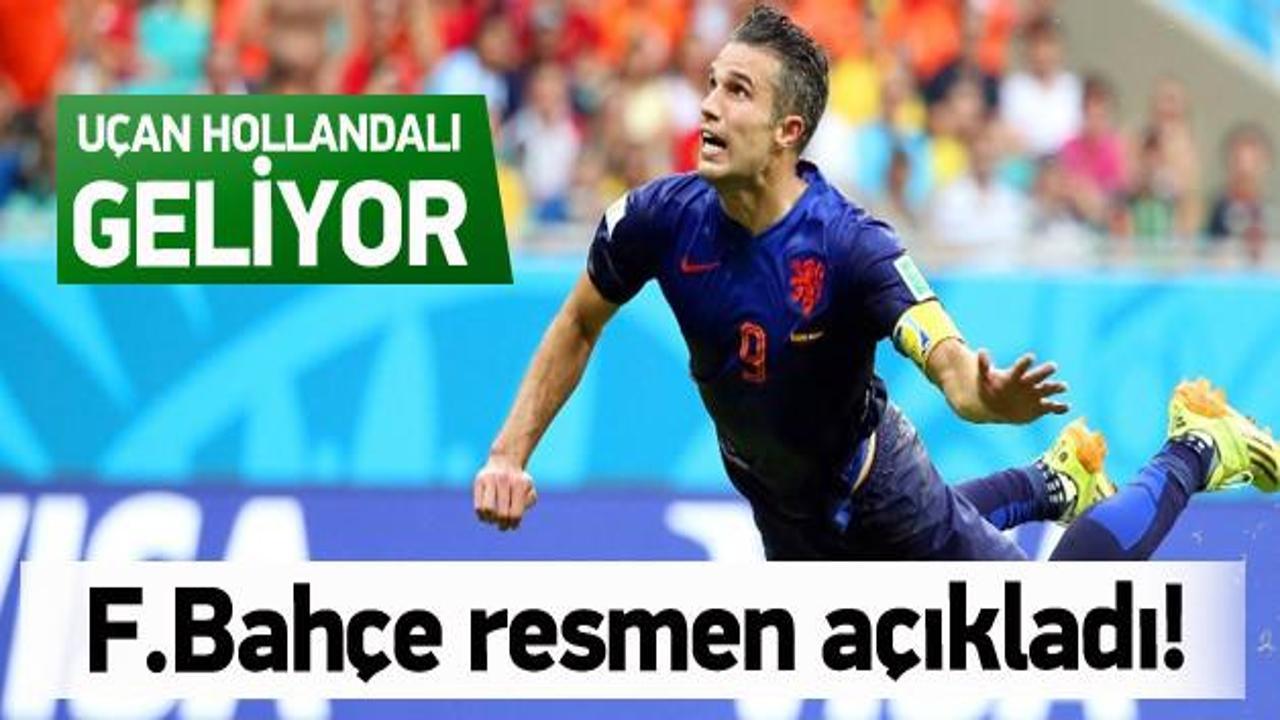 Fenerbah&ccedil;e Van Persie'yi borsaya bildirdi