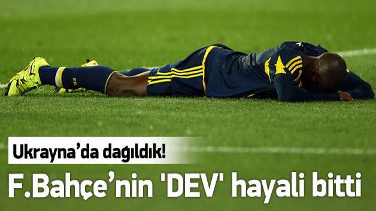 Fenerbahçe'nin 'DEV' hayali bitti