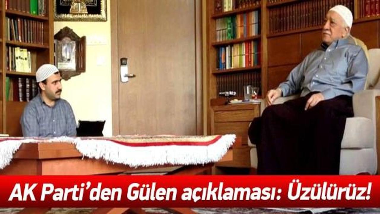 "Fethullah Gülen iade edilmezse üzülürüz"