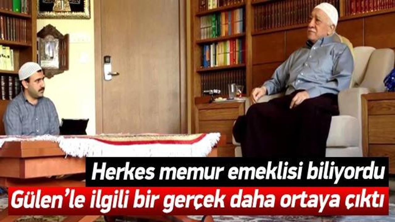 Fethullah Gülen memur değil SSK emeklisi çıktı