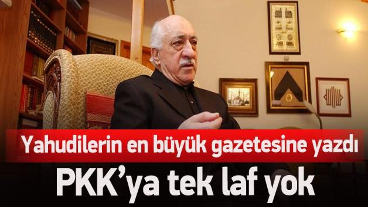Fethullah Gülen PKK'yı eleştiremedi