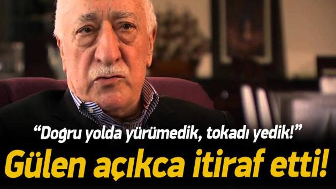 Fethullah Gülen'den itiraf: Doğru yolda yürümedik!