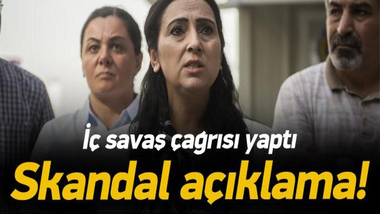 Figen Yüksekdağ'dan iç savaş çağrısı