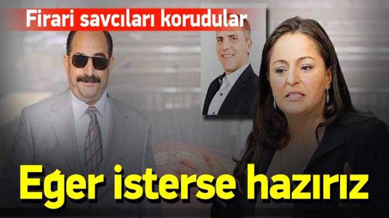 Firari savcıları koruyup Erdoğan'a hakaret ettiler
