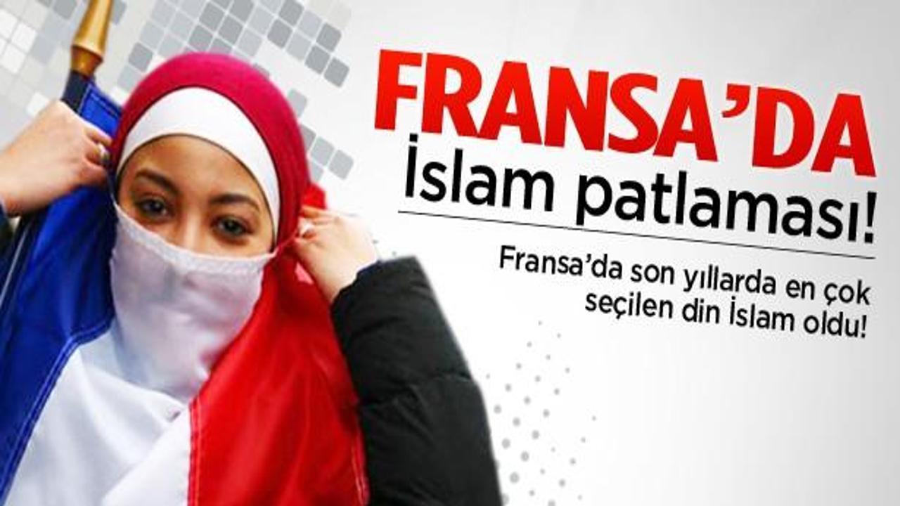 Fransa'da "en çok seçilen din" İslam