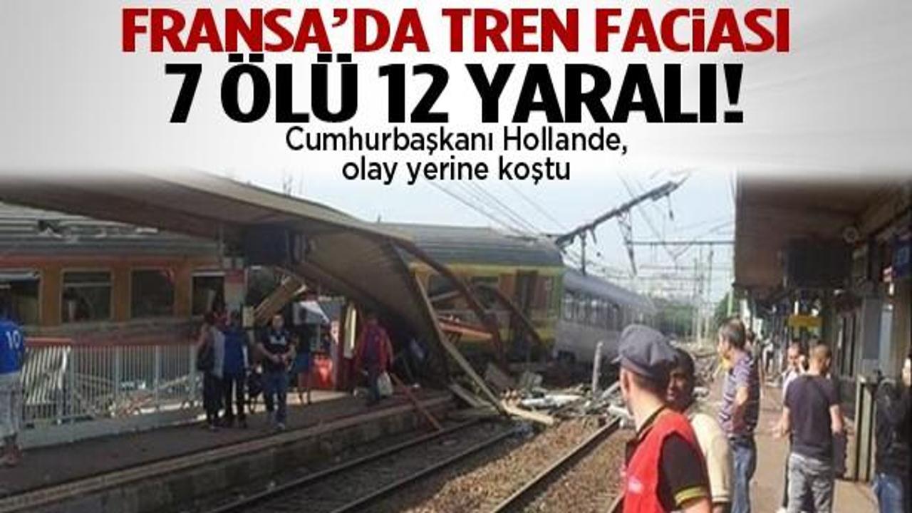 Fransa'da tren kazası: 7 &ouml;l&uuml;, 12 yaralı