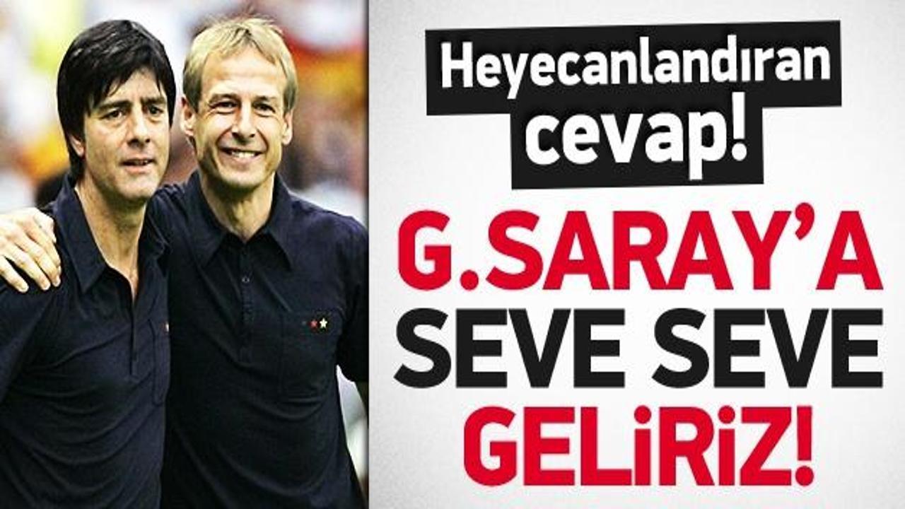 Galatasaray'ı heyecanlandıran cevap!