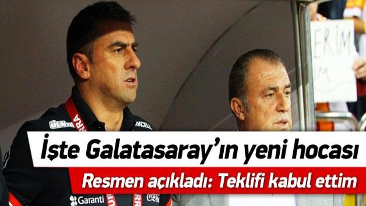 Galatasaray'ın yeni hocası Hamza Hamzaoğlu oldu!