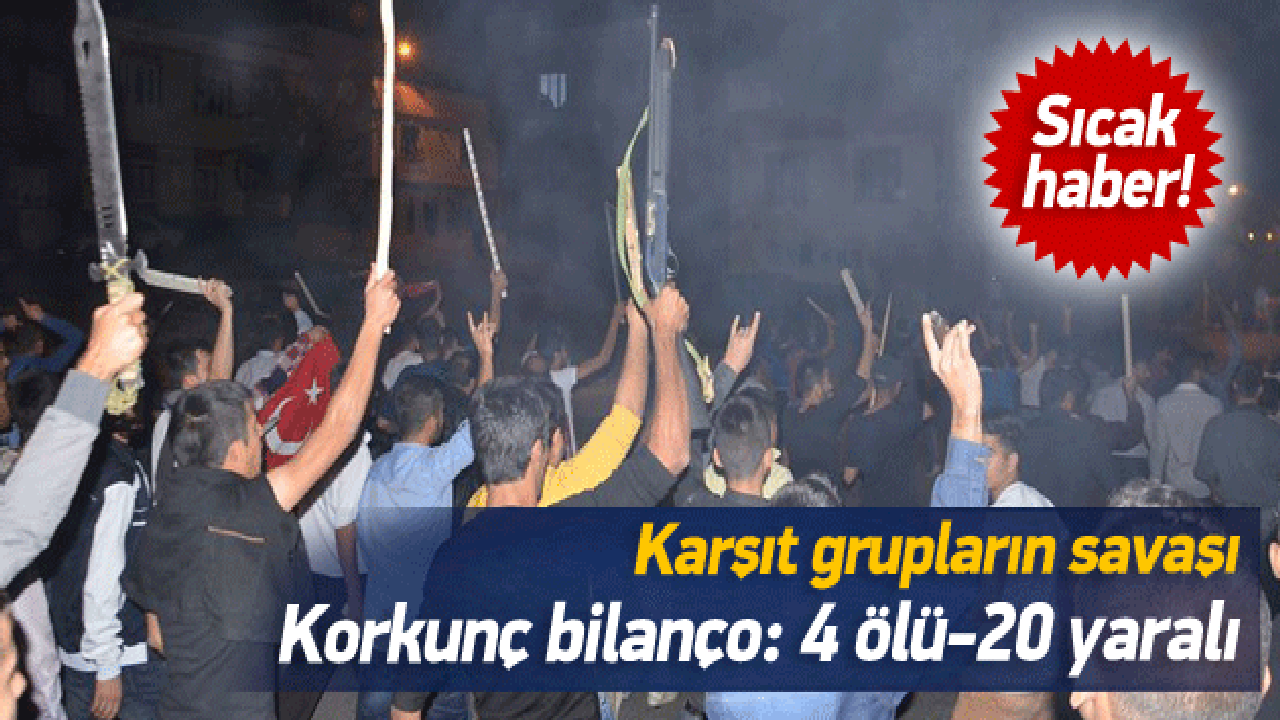 Gaziantep'ten korkunç haber: 4 ölü, 20 yaralı!