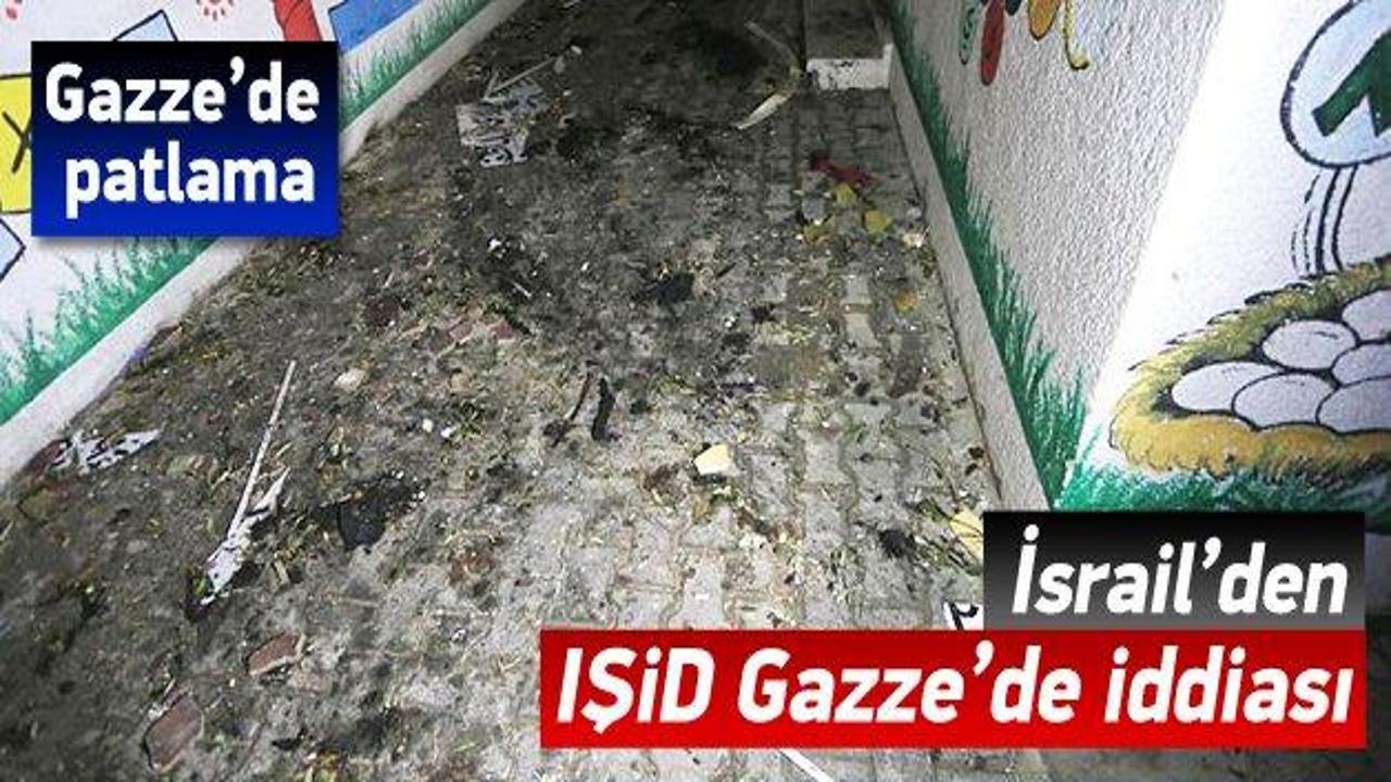 Gazze'de gizemli patlama! IŞİD mi yaptı?