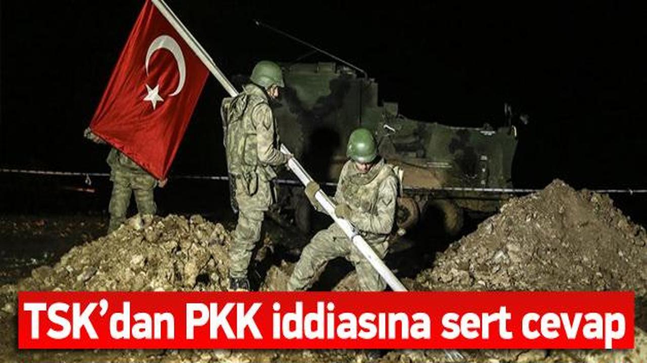 Genelkurmay: PKK ile işbirliği yok