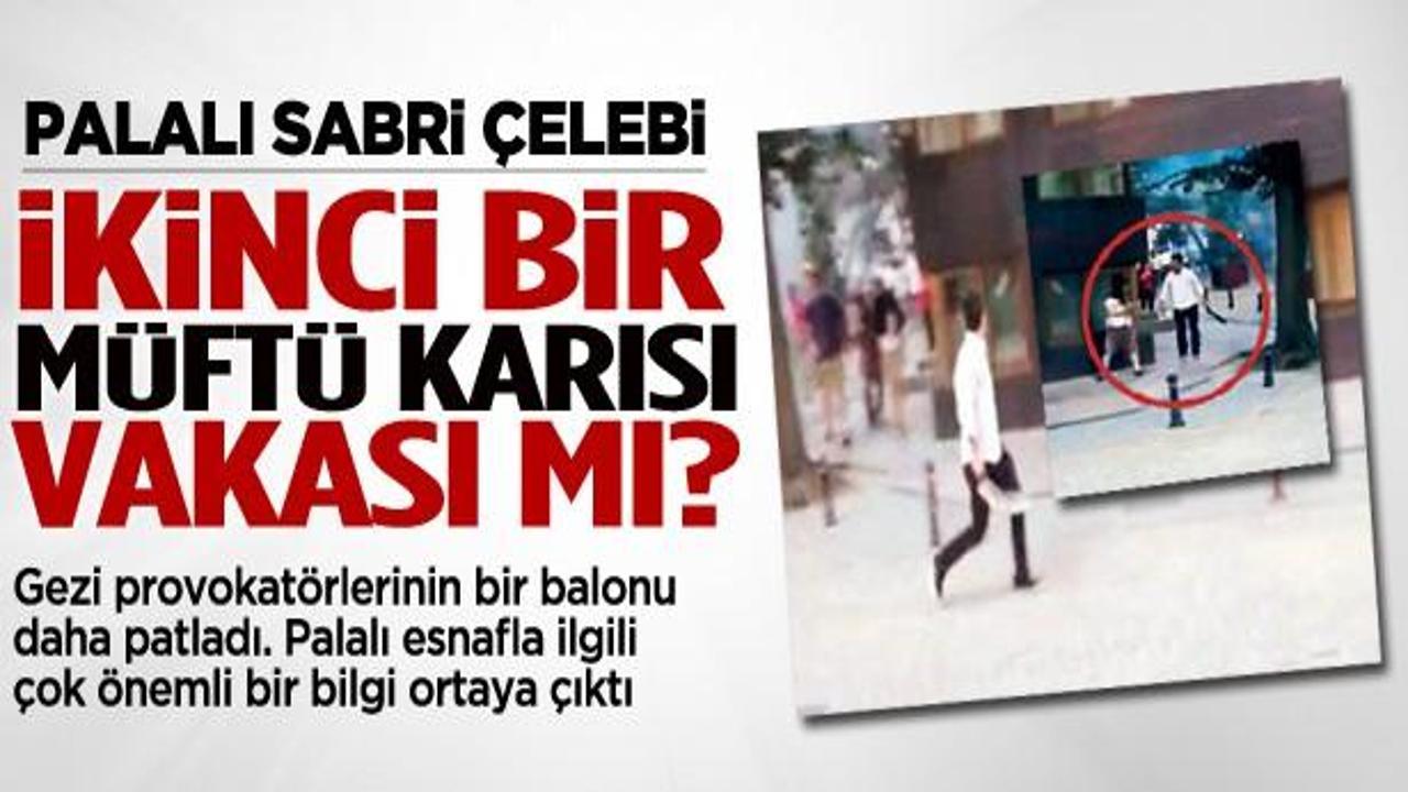 Gezi'de, Palalı Sabri Çelebi oyunu da tutmadı