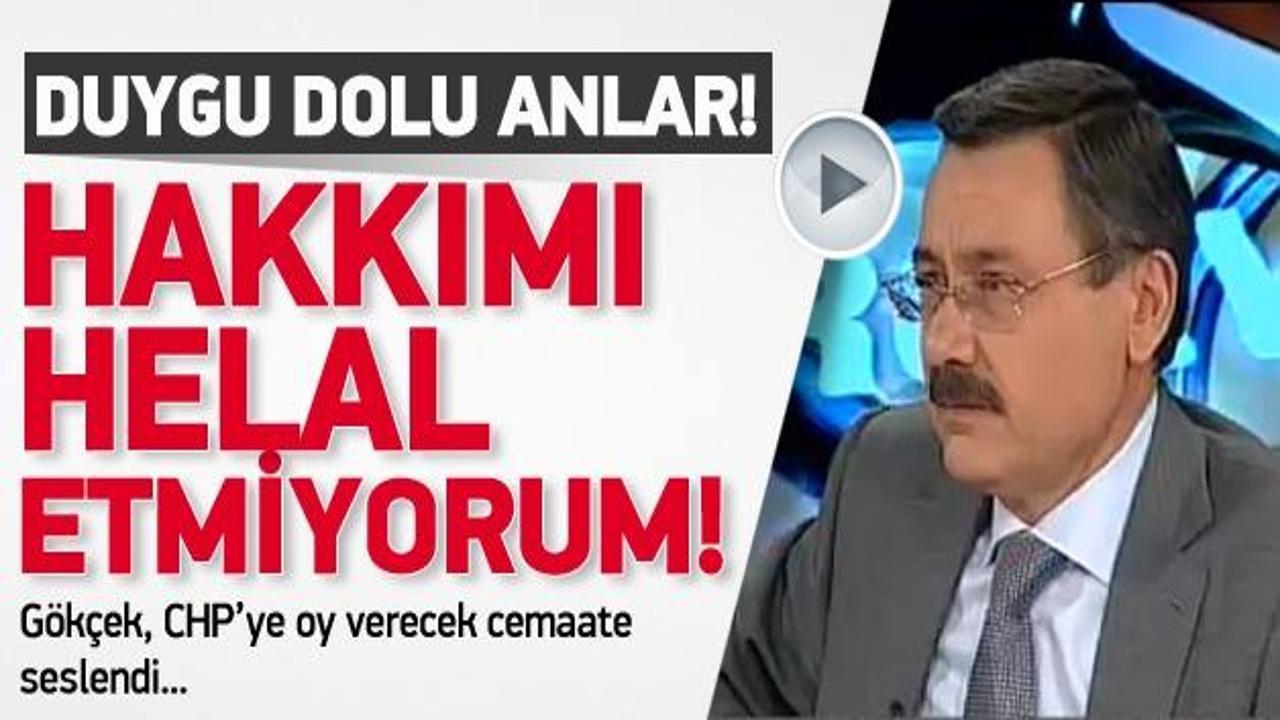 Gökçek: Hakkımı Helal etmiyorum