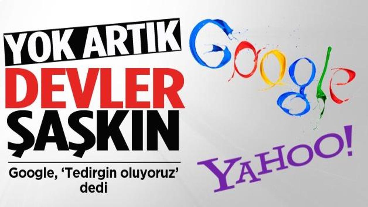 Google ve Yahoo neye uğradığını şaşırdı