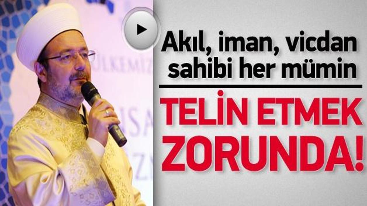 G&ouml;rmez: Herkes telin etmek zorundadır
