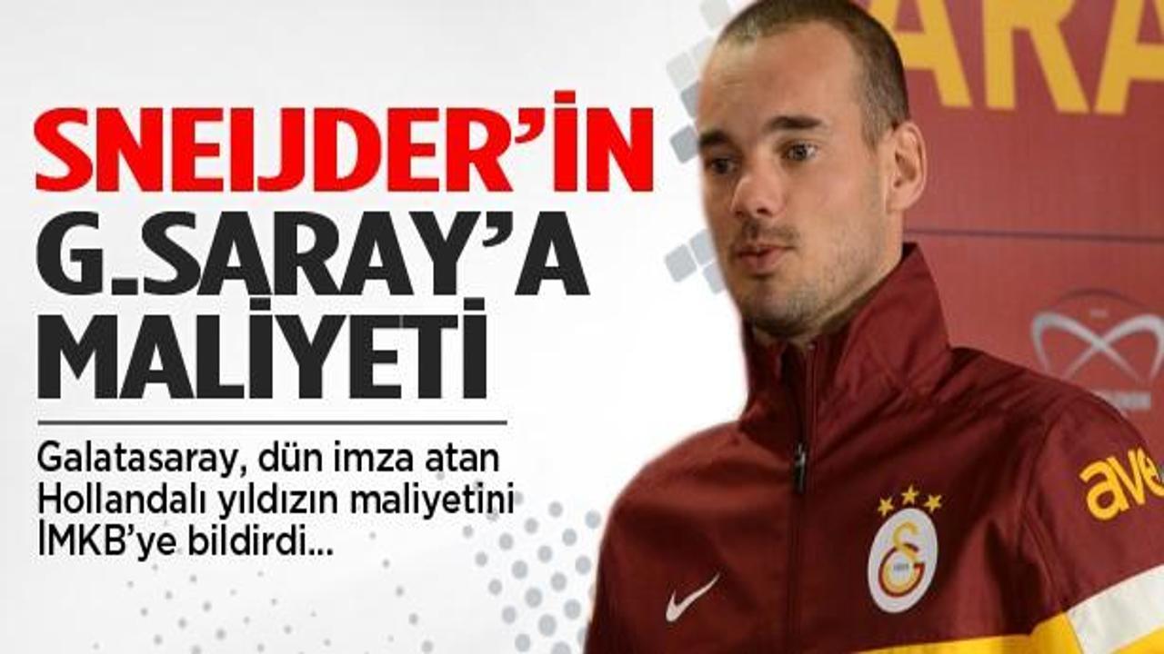 G.Saray'ın Sneijder için ödeyeceği son rakam