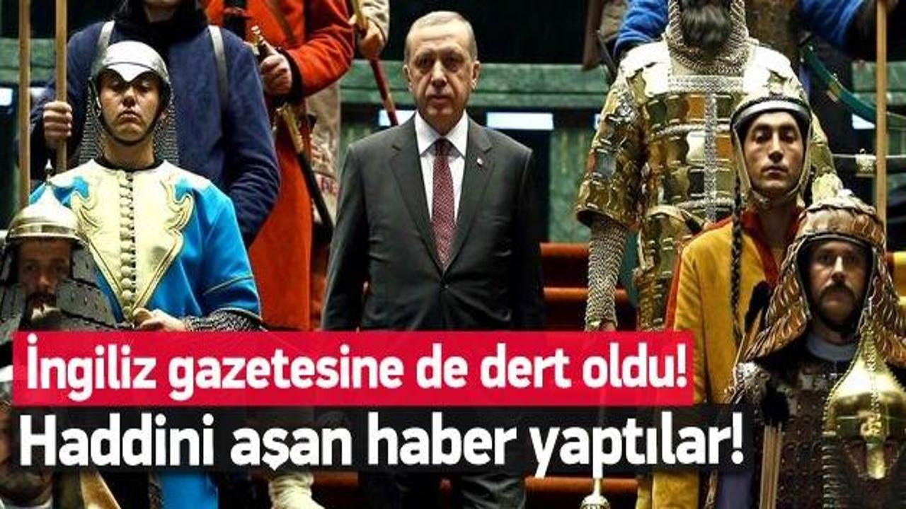 Guardian'dan Erdoğan'ın karşılamasına tepki!
