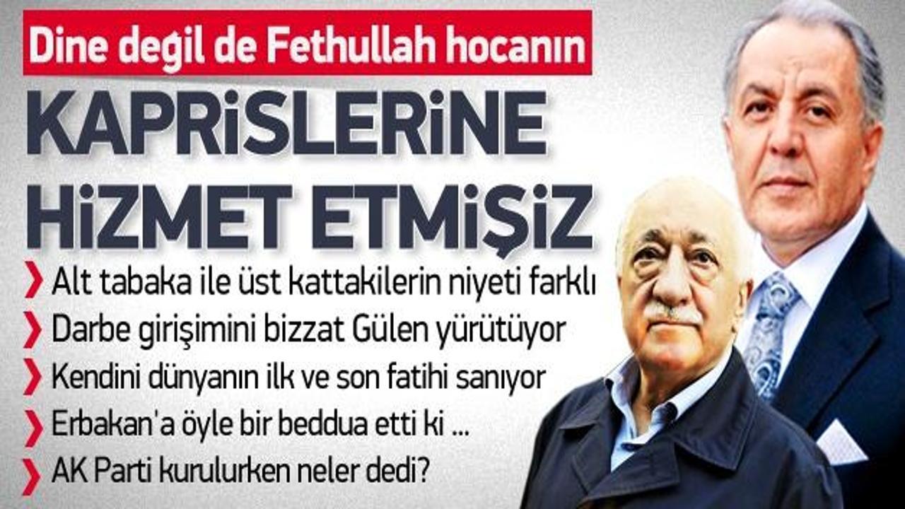 Gülen, Erdoğan AK Parti'yi kurarken ne dedi?