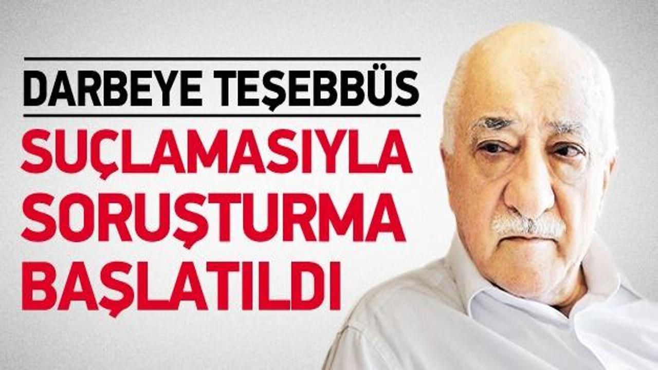 Gülen hakkında soruşturma başlatıldı