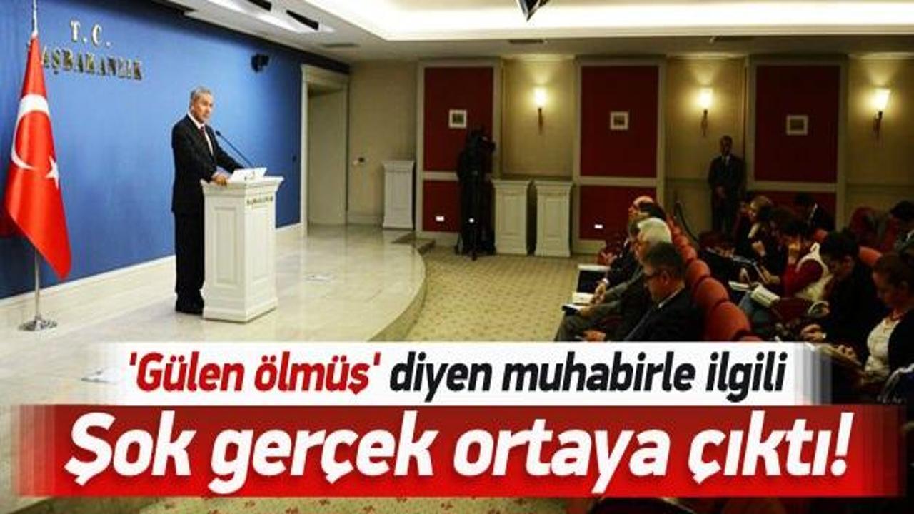 'G&uuml;len &ouml;lm&uuml;ş' diyen muhabirle ilgili şok ayrıntı