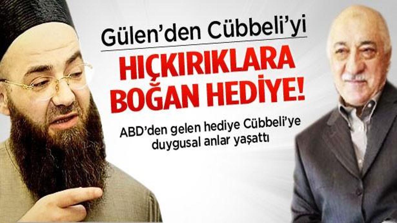 Gülen'den Cübbeli'yi hıçkırıklara boğan hediye