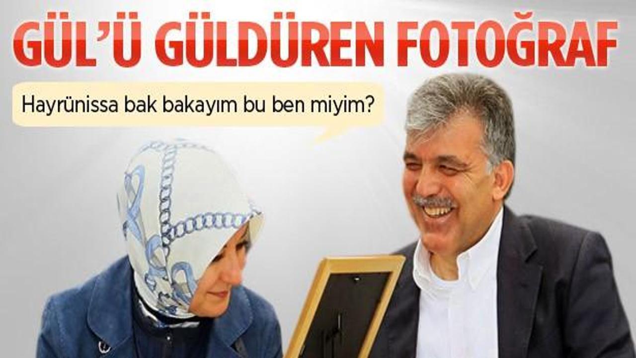 Gül'ü güldüren gençlik fotoğrafı
