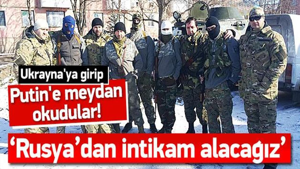 G&uuml;rc&uuml; savaş&ccedil;ılar Rusya'ya kafa tutuyor