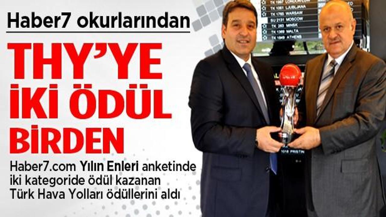 Haber7 okurlarından THY'ye 2 ödül birden