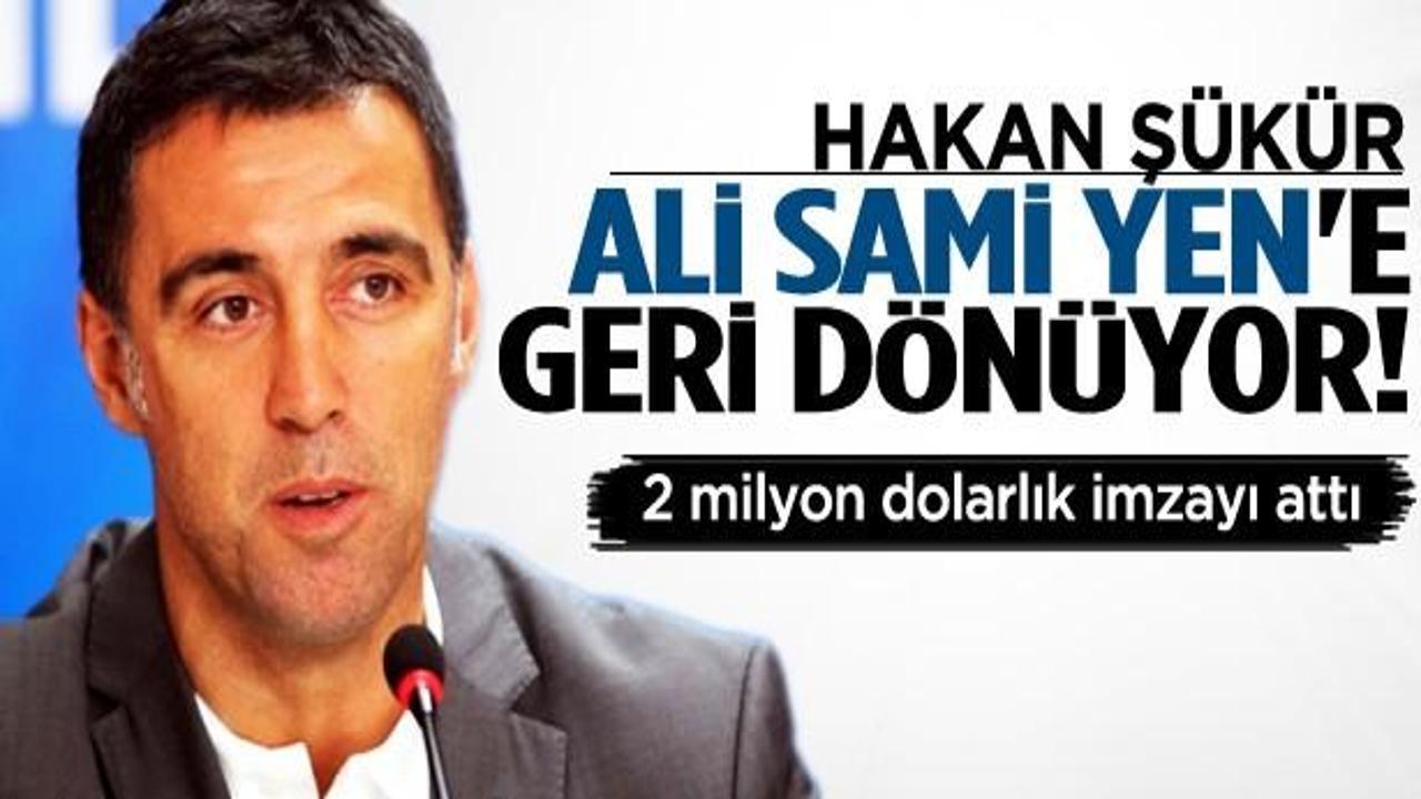 Hakan Şükür Ali Sami Yen'e geri dönüyor