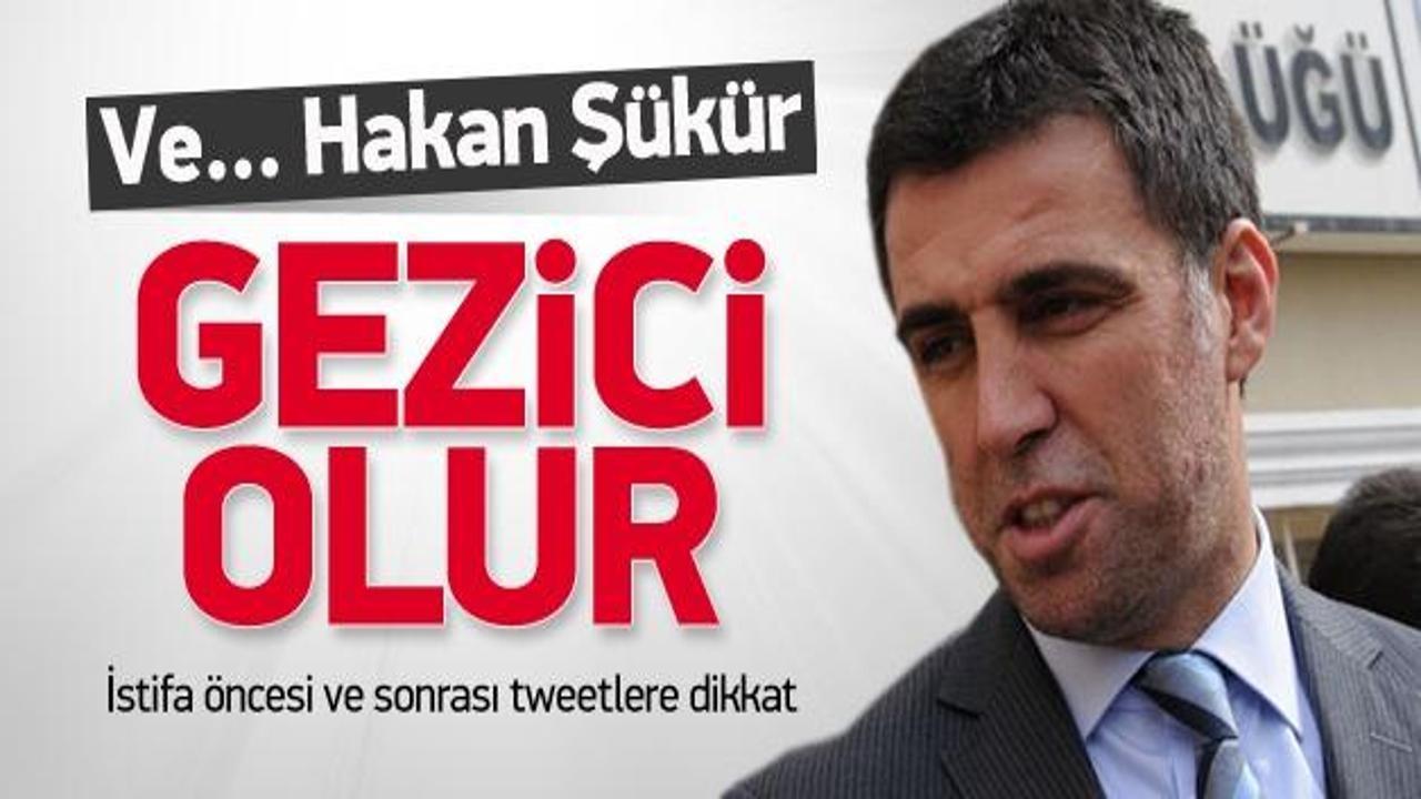 Hakan Şükür'den Gezi tweet'leri