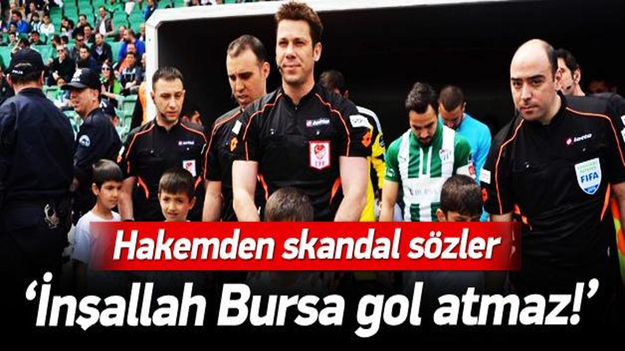 Fırat Aydınus: İnşallah Bursa gol atmaz!