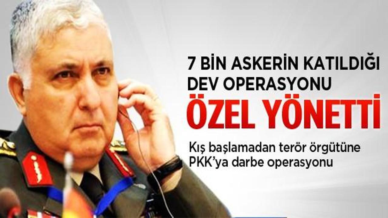 Hakkari'de 7 bin askerle operasyon