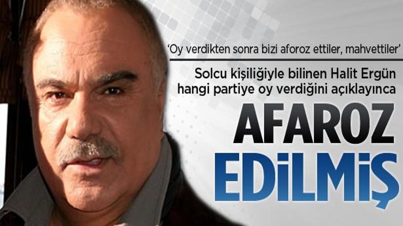 Halil Ergün oy verdiği partiyi açıkladı