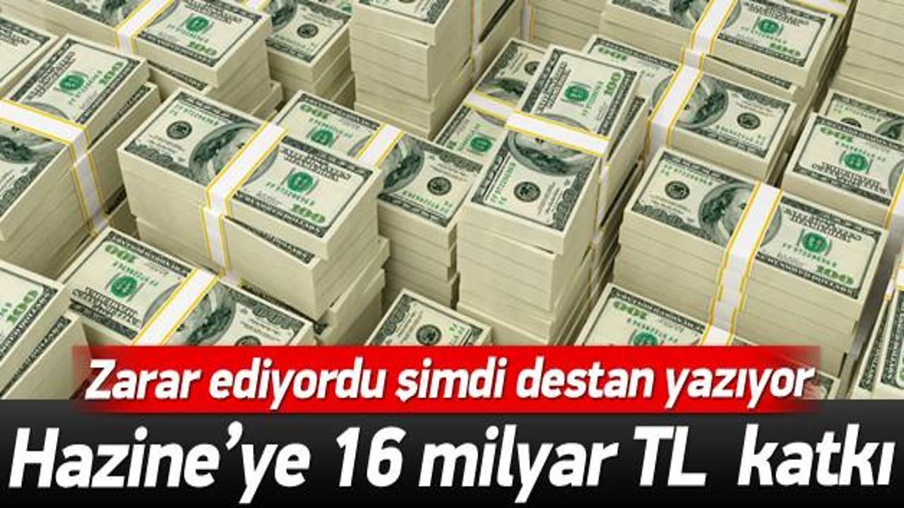 Halkbank'tan Hazine'ye 16 milyar TL kaynak