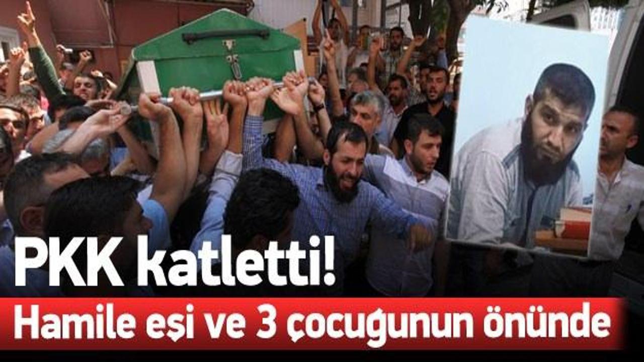 Hamile eşi ve 3 çocuğunun önünde öldürüldü!
