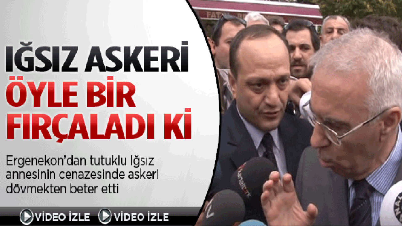Hasan Iğsız askeri &ouml;yle bir fır&ccedil;aladı ki...