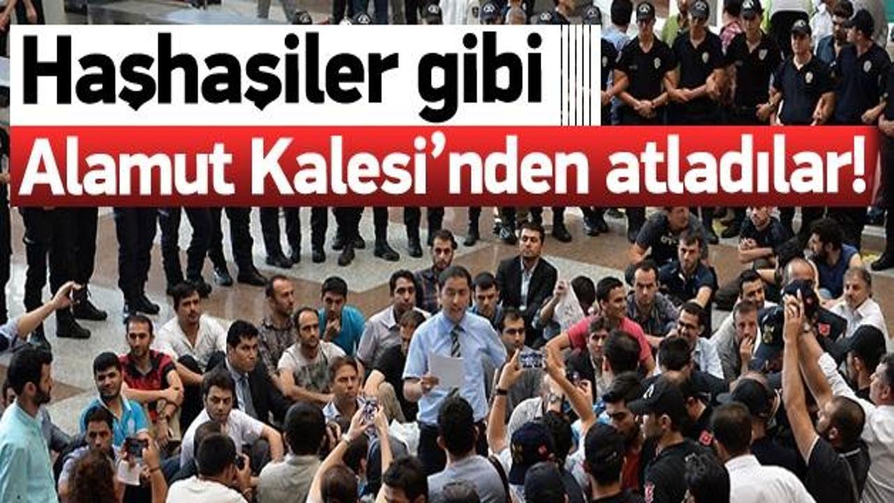 'Haşhaşiler gibi Alamut Kalesi'nden atladılar'