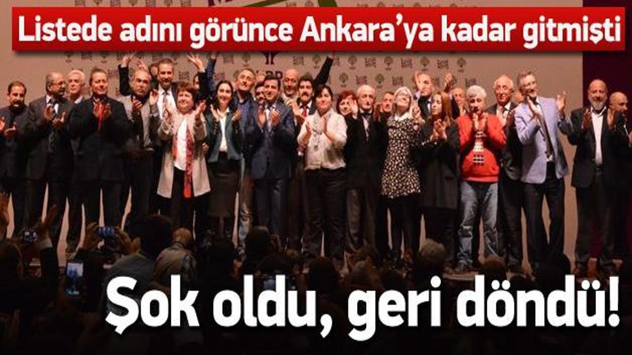 HDP'de adaylar karıştı: Şok oldum
