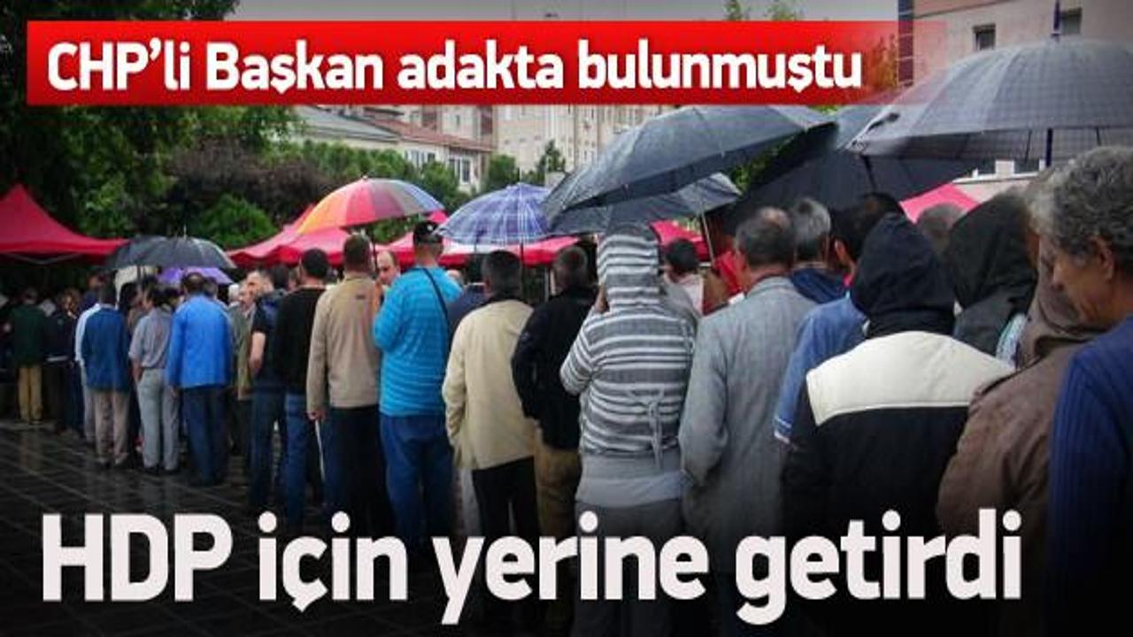 HDP barajı geçti, CHP pilavla kutladı